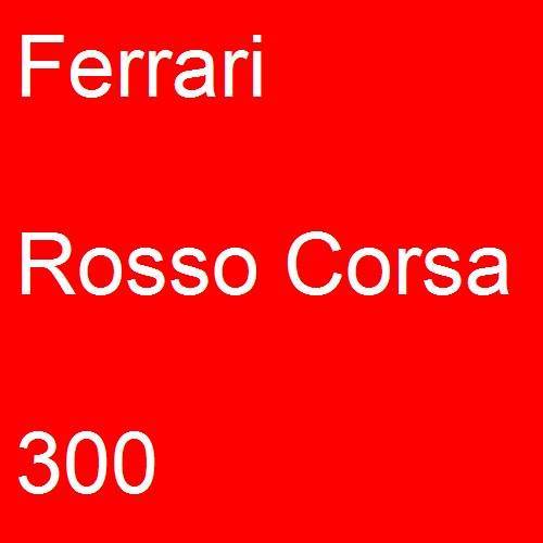 Ferrari, Rosso Corsa, 300.